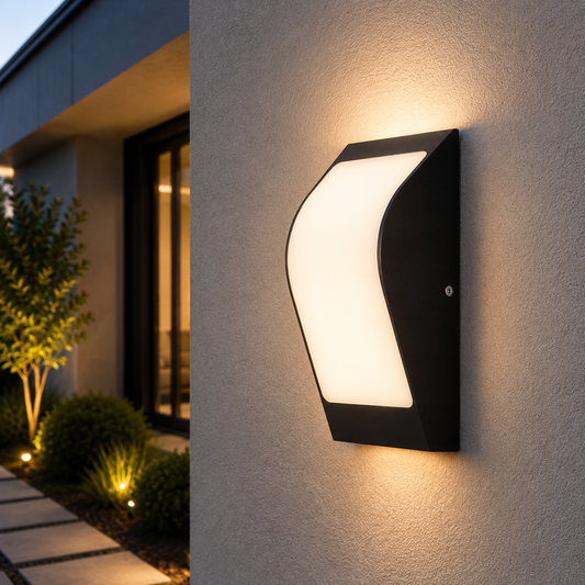 Aplica Onder LED 12W IP54, negru, Erste