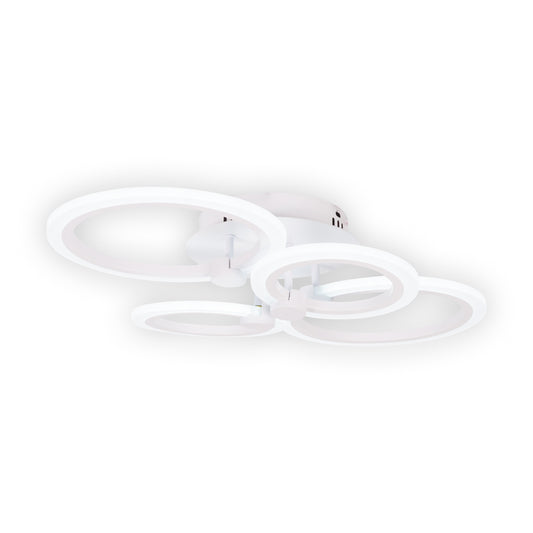 Plafoniera Pearl LED 52W 3CCT Erste - vedere frontala design modern alb mat