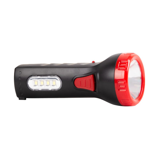 Lanterna LED 2W Homelight - vedere frontala design compact portabil albastru