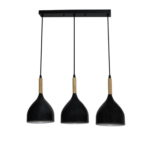 Pendul Player 3XE27 IP20, negru, Erste