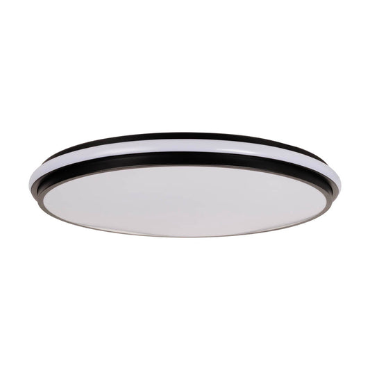 Plafoniera LED Toht 70W negru Erste - design minimalist modern puternic living dormitor