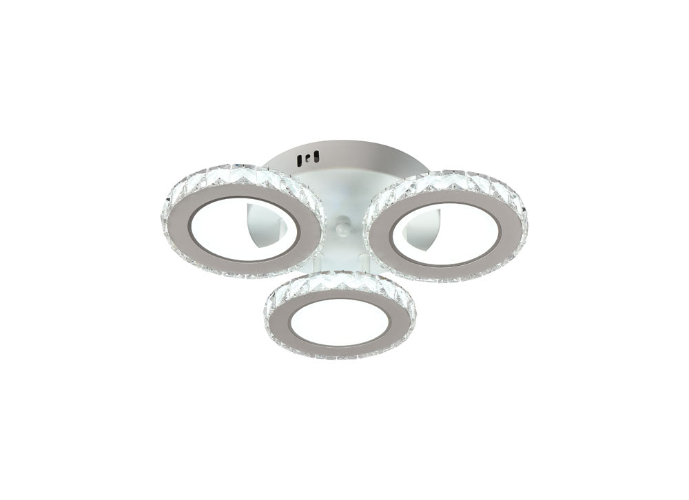 Plafoniera Myra Erste alba 4235lm - iluminat uniform distributie larga dormitor birou