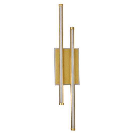 Aplica perete Flame LED 30W 3CCT Erste - vedere frontala design auriu luxos modern