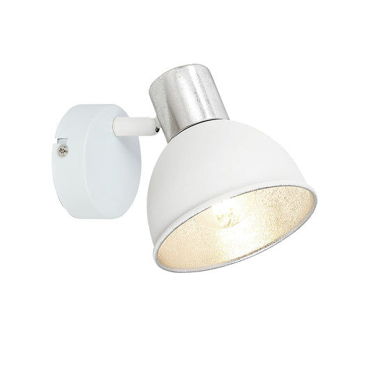 Aplica Fresh AP1 KL161006 alb argintiu, design modern urban, 1xE14, Klausen