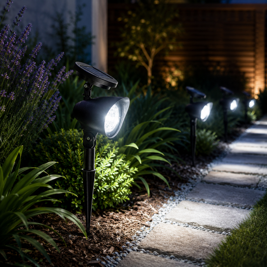 Lampa solara Ferry 30cm 6400K, Erste