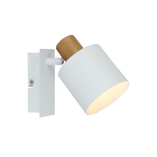 Aplică perete WHITISH AP1 Klausen alb natur metal, iluminat interior modern E14, design minimalist elegant