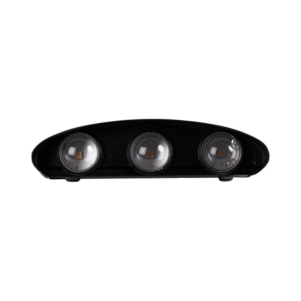 Aplica Monty LED 6X6W 3000K IP54, negru, Erste - eVoltaSmart