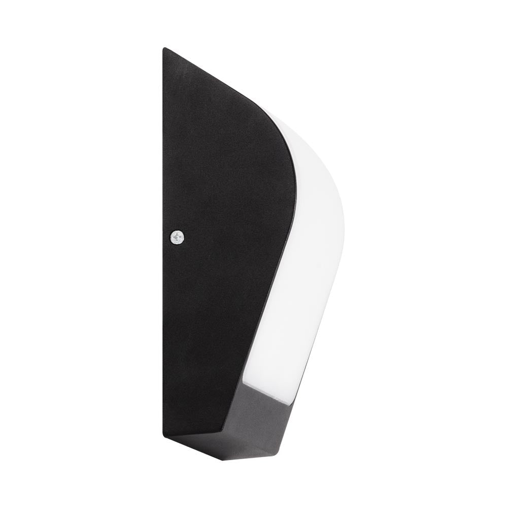 Aplica Onder LED 12W IP54, negru, Erste - eVoltaSmart