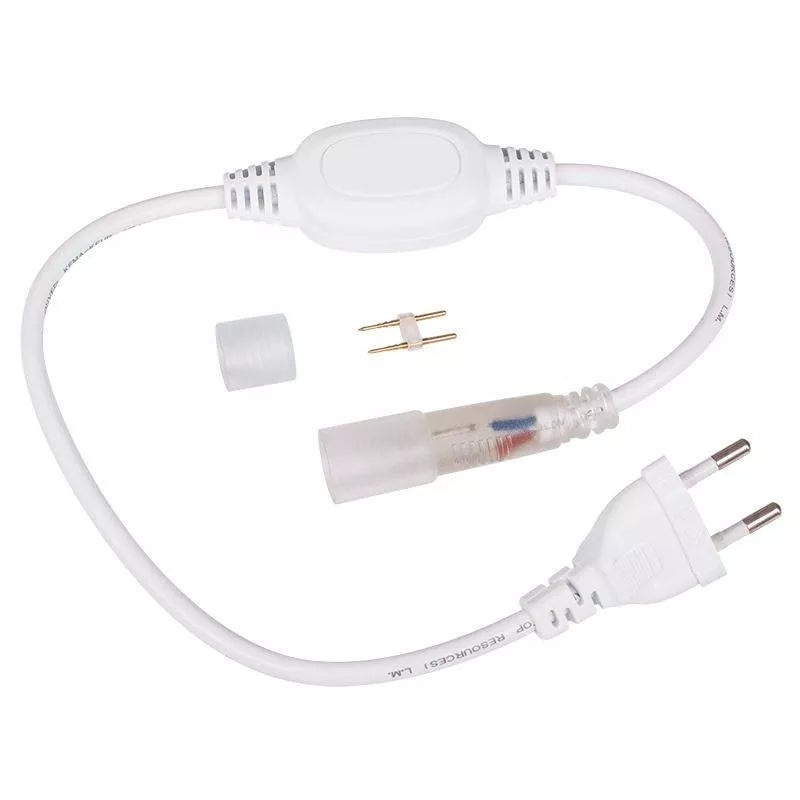 Banda LED 230V FLEX MINI NEON 2835 5500K alb rece 715lm/m 120LED/m 8W 10m IP44