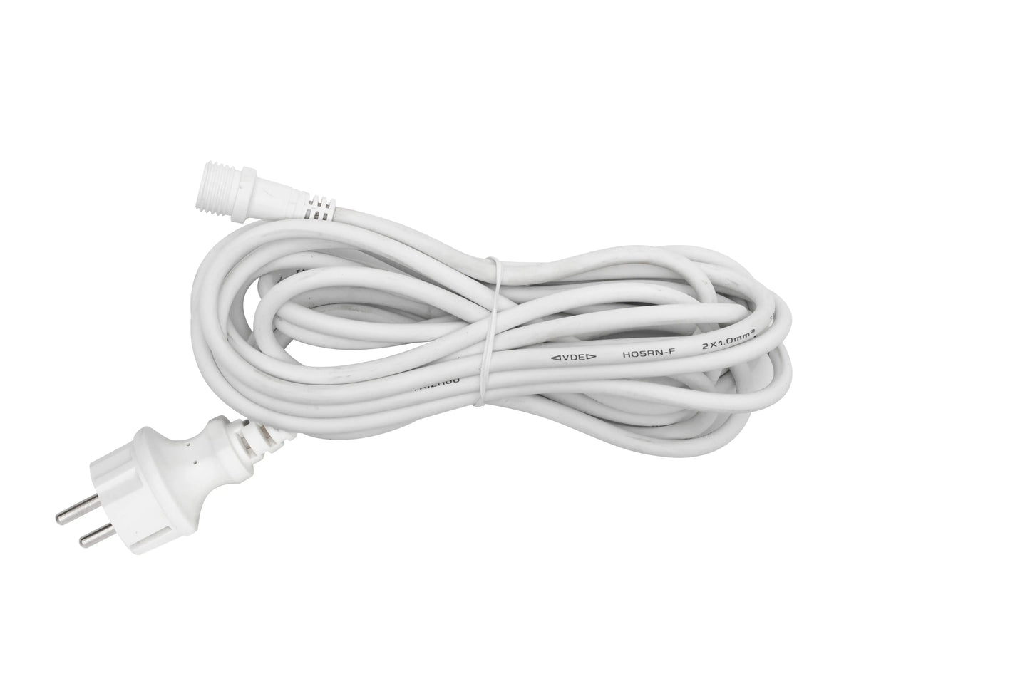 Cablu de conectare la retea 5m alb pentru instalatii luminoase Home KSHW5