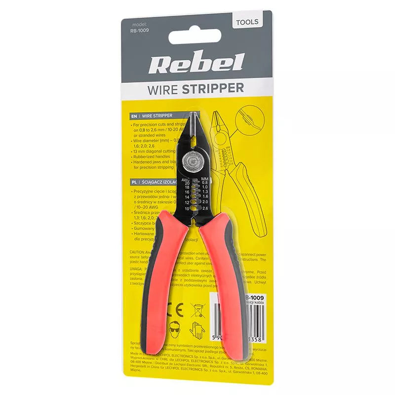 Cleste dezizolare cablu REBEL RB-1009