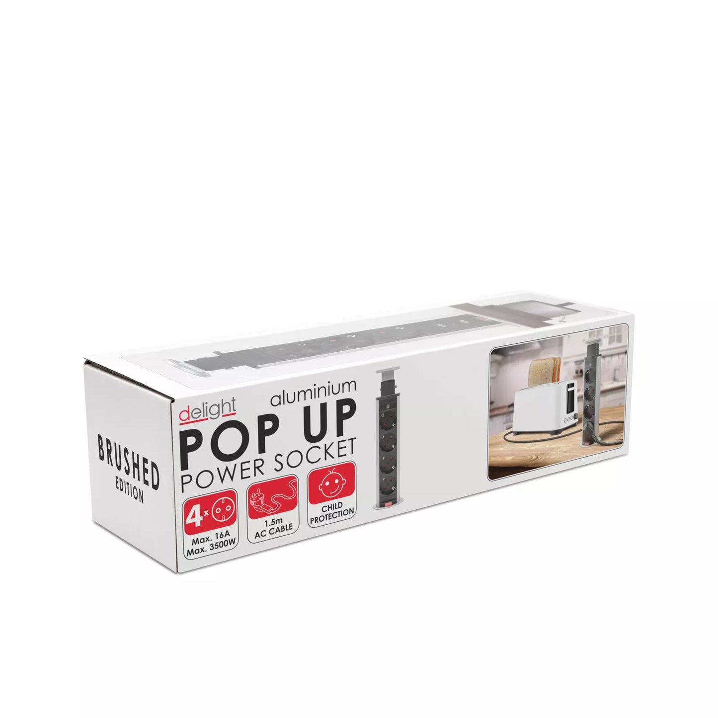 Distribuitor 4 prize camuflat in mobilier- Plastic Metalizat-Satinat delight 20431B