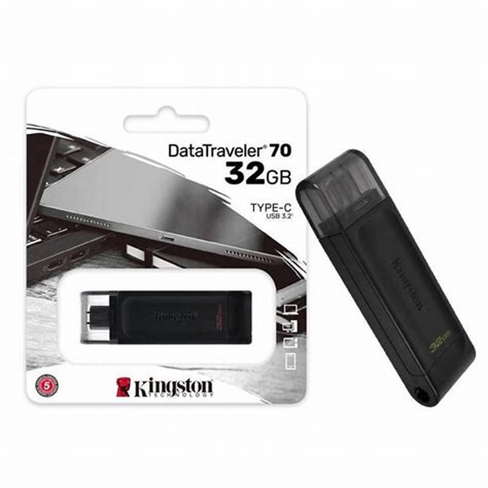 FLASH DRIVE 32GB DT70 USB 3.2 Type C KINGSTON