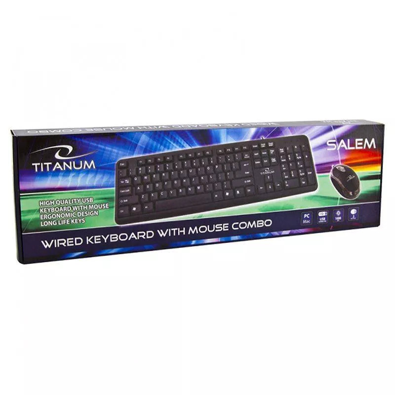 Kit tastatura +mouse USB SALEM ESPERANZA