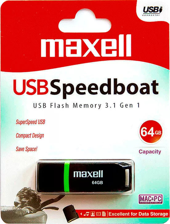 Memorie flash USB 3.1 Speedboat 64GB Maxell