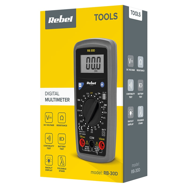 Multimetru universal RB-30D REBEL