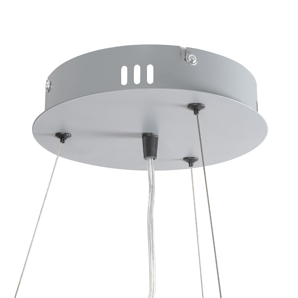 Pendul Lind LED 65W 60cm 4000K IP20, gri, Erste - eVoltaSmart