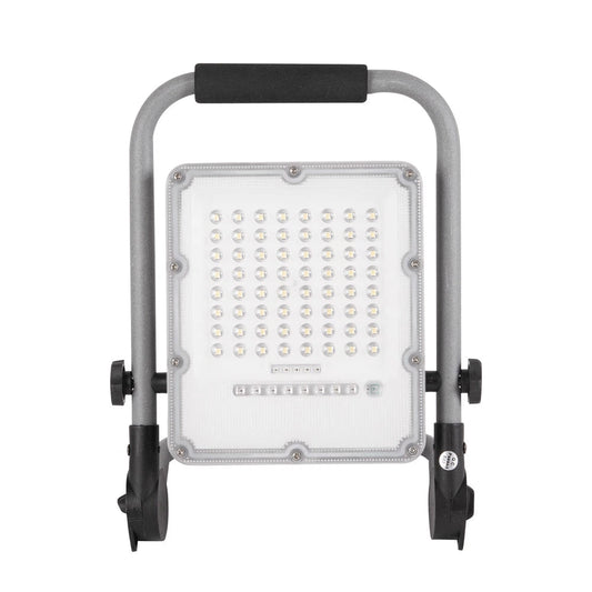 Proiector LED Portabil Gri 50W 6400K IP65 - NOVELITE - eVoltaSmart
