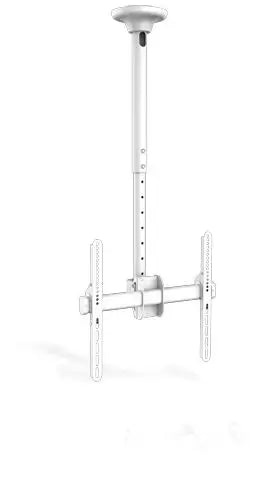 Suport TV montare tavan 32"- 80" reglabil inclinabil max 50kg Jolly TCM3280
