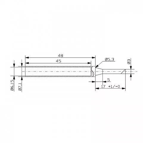 Varf letcon de lipit 28011 set 2buc 28943 Fahrenheit
