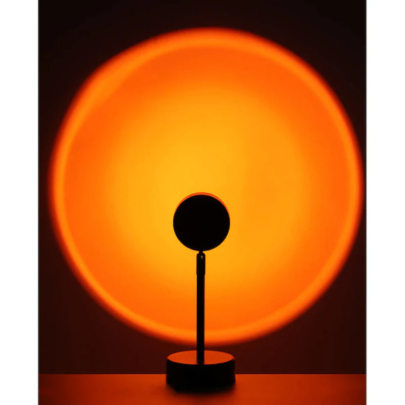 Efect proiectie apus de soare pe tavan, lampa decorativa LED pentru interior
