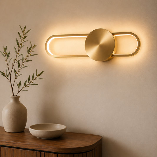 Aplica Zenith LED 24W IP20, auriu, Erste