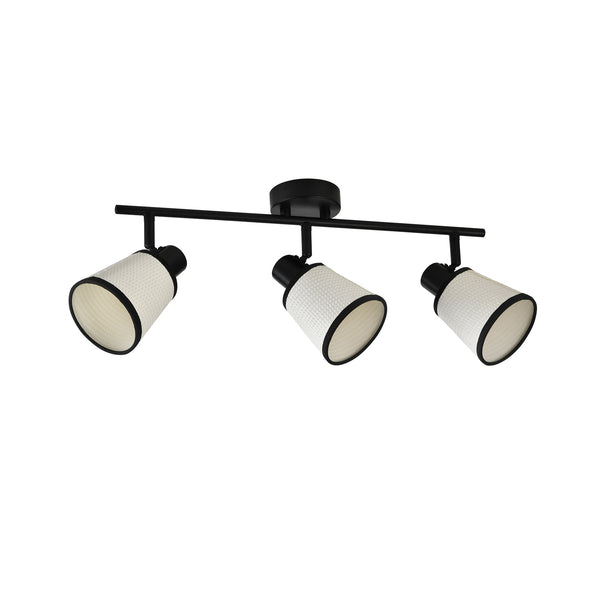 Aplica de perete Blade PL3 KL163021 negru, 3xE14, design modern Klausen
