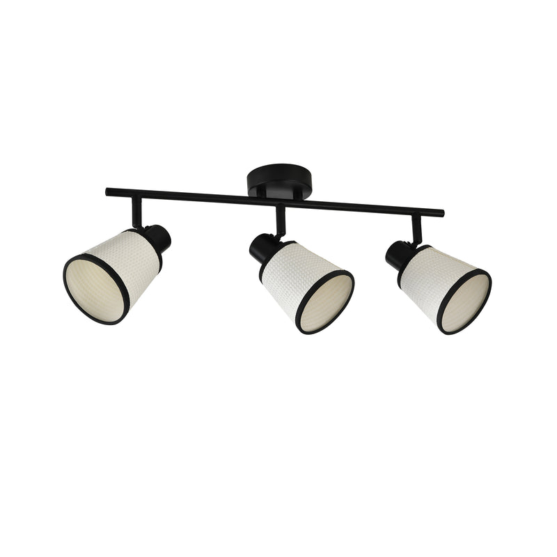 Aplica de perete Blade PL3 KL163021 negru, 3xE14, design modern Klausen
