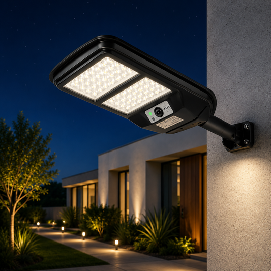 Corp Stradal Solar LED cu Senzor SUNO 80W 3CCT IP54 - NOVELITE