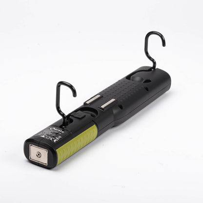 Lanterna Hugo Erste - carlig rotativ escamotabil agat hands-free in atelier