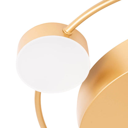Plafoniera LED Moon Erste 28W auriu - design luxos neoclasic modern living hol

