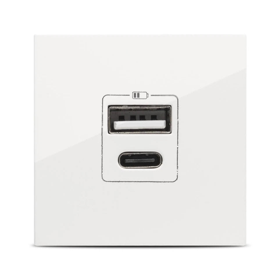 Priză USB A+C 2M Moda Voice – ELBI – 4 culori disponibile