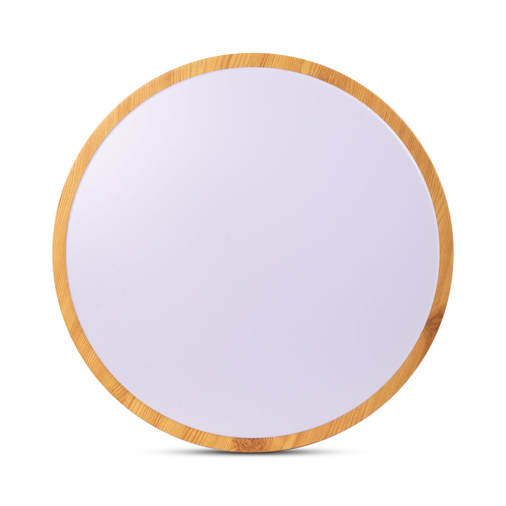 Plafoniera Woody Erste 35W 3CCT - lumina calda neutra rece profil ultra-slim
