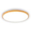 Plafoniera Woody LED 35W 3CCT Erste - vedere frontala design modern alb cu aspect lemn
