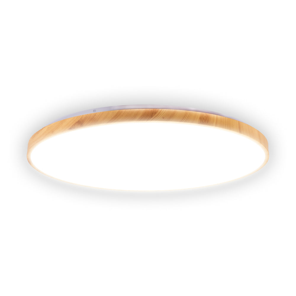 Plafoniera Woody Erste LED 68W 3CCT 3000-6000K iluminat living open-space scandinav
