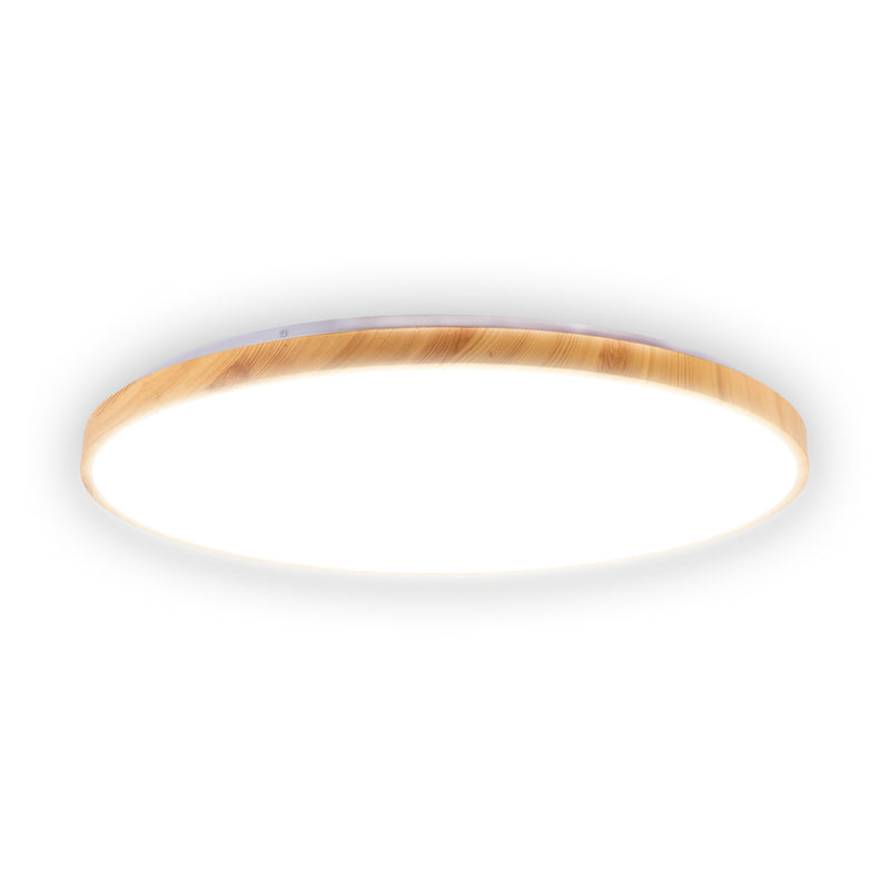 Plafoniera Woody Erste LED 68W 3CCT 3000-6000K iluminat living open-space scandinav
