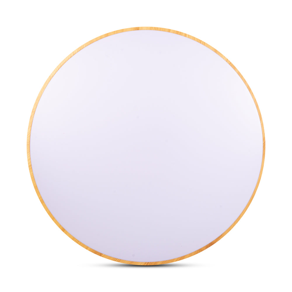 Plafoniera Woody Erste 68W 3CCT - lumina calda neutra rece dispersie larga

