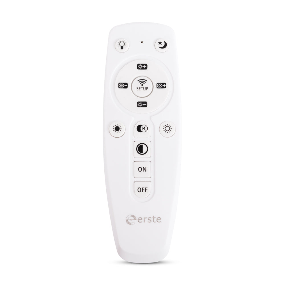 Lustra Oro Erste 45W LED - temperatura culoare reglabila CCT dormitor living scandinav modern
