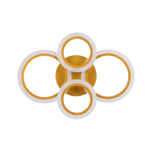 Lustra Oro Erste LED 52W 56cm lumina reglabila 3500-6000K living dining design minimalist
