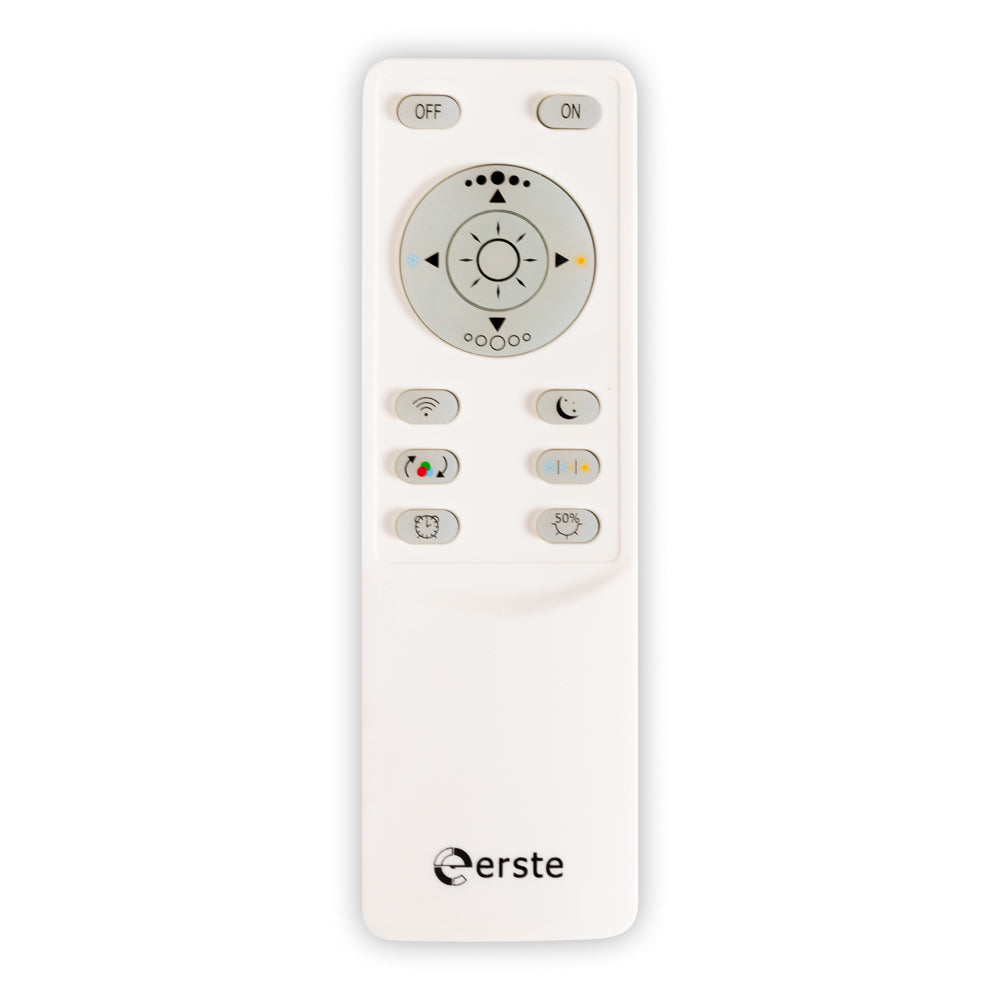 Lustra Oro Erste 52W LED - temperatura culoare reglabila CCT living spatios socializare modern
