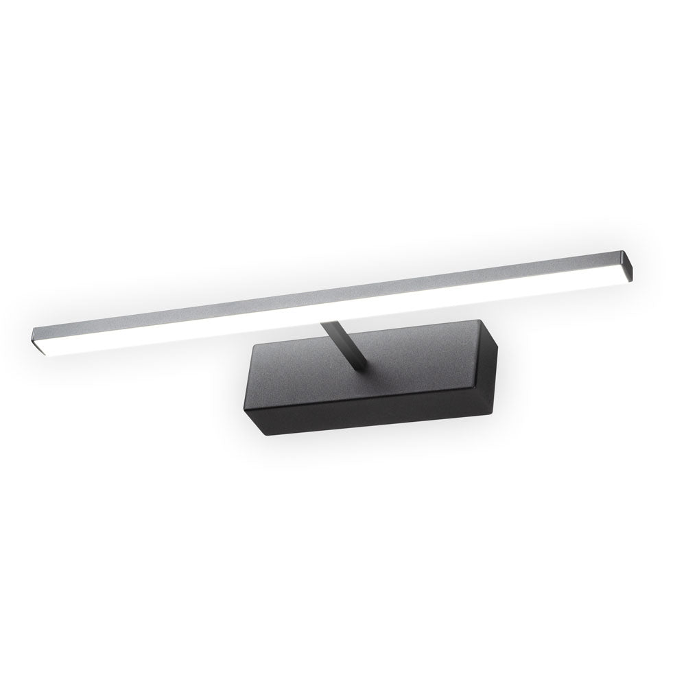 Lampa Picture LED Erste 9W negru - detaliu fixare si finisaj modern mat
