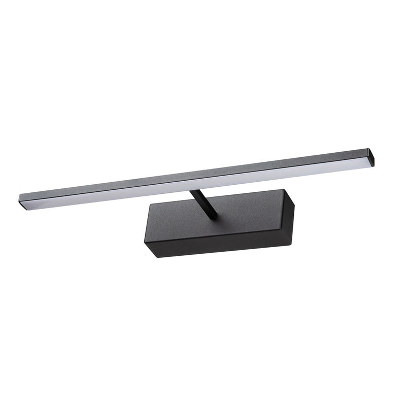 Lampa Picture LED 9W 40cm neagra Erste - vedere frontala design negru mat