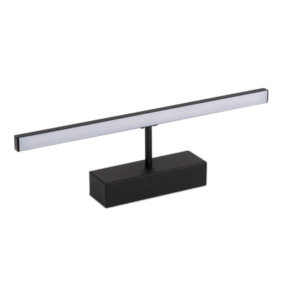 Lampa LED Picture 50cm IP44 neagra Erste - montata deasupra oglinzii in baie