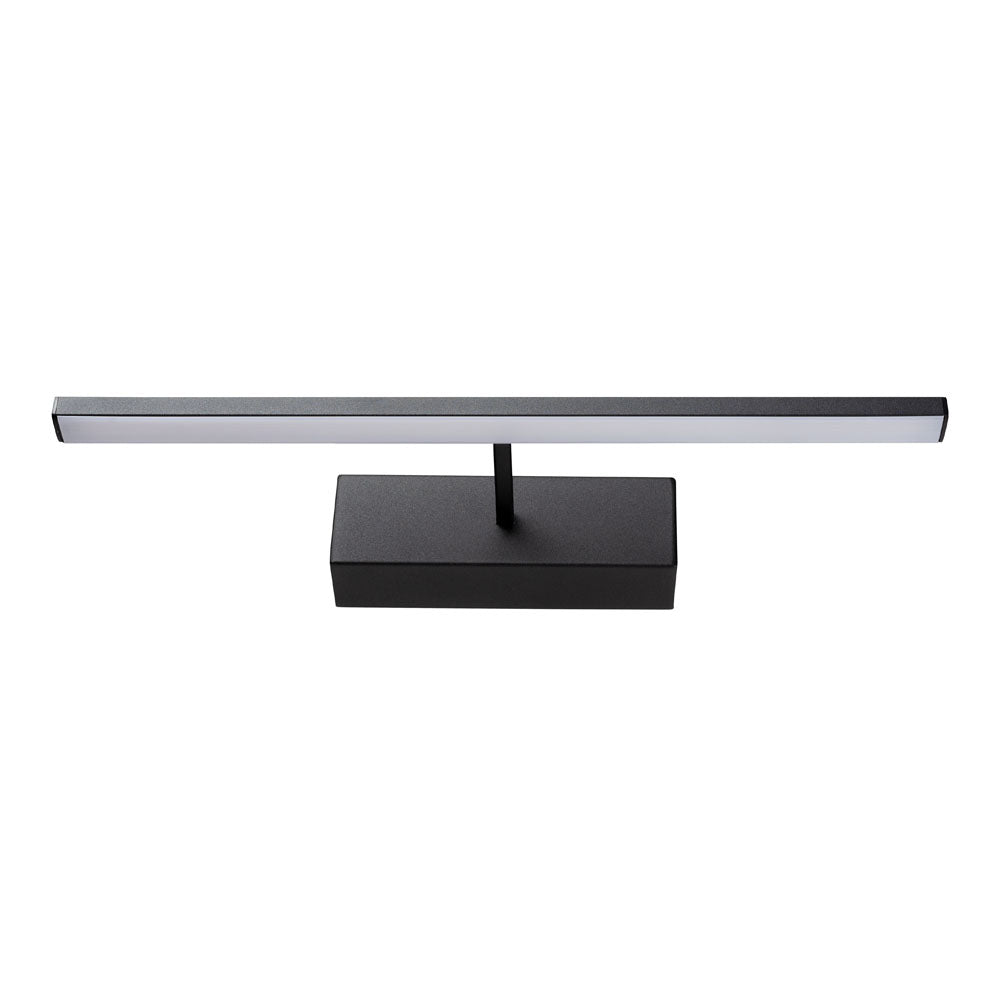 Lampa Picture LED 12W Erste negru - acoperire uniforma oglinda lata living