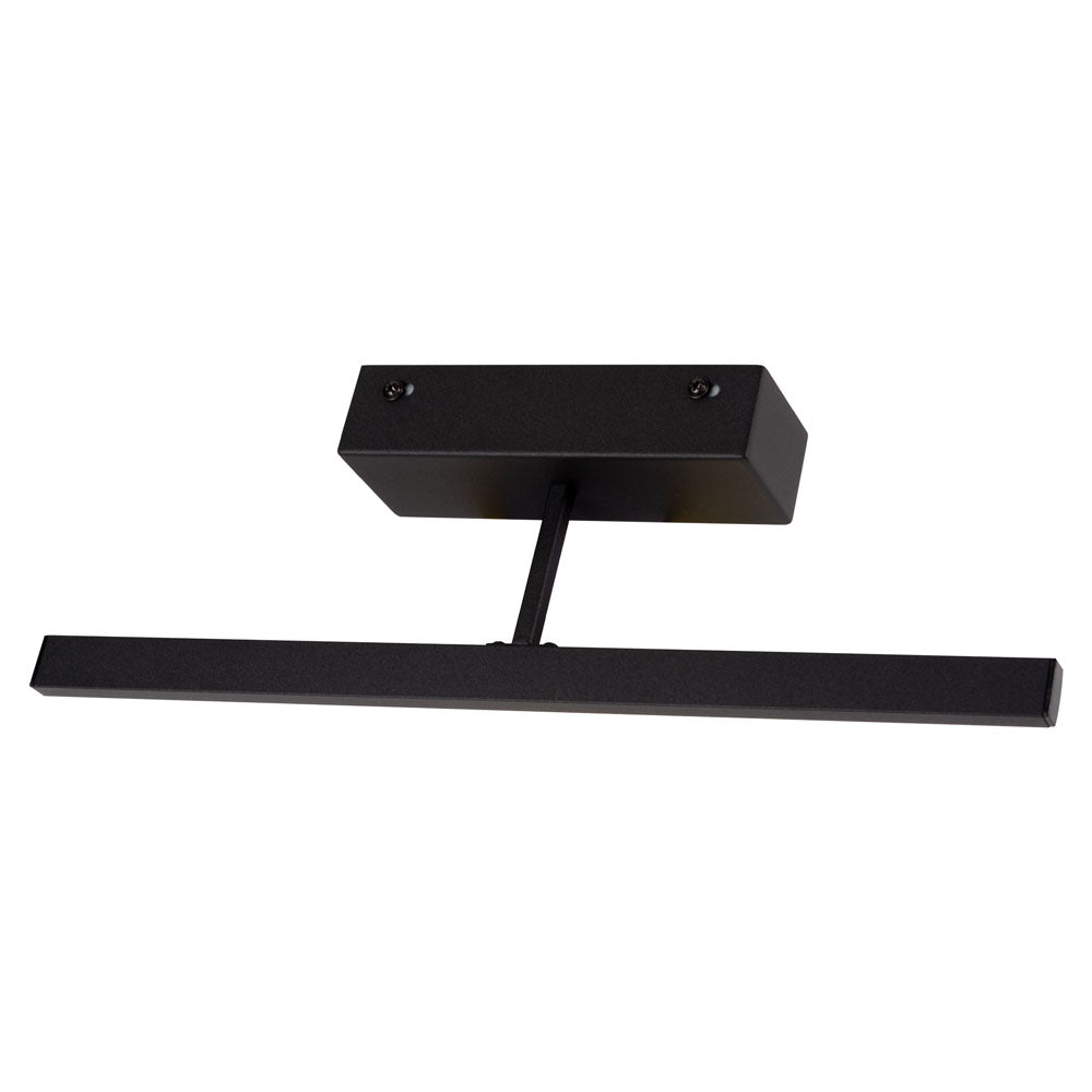 Lampa Picture Erste 12W negru mat - detaliu fixare si finisaj modern minimalist