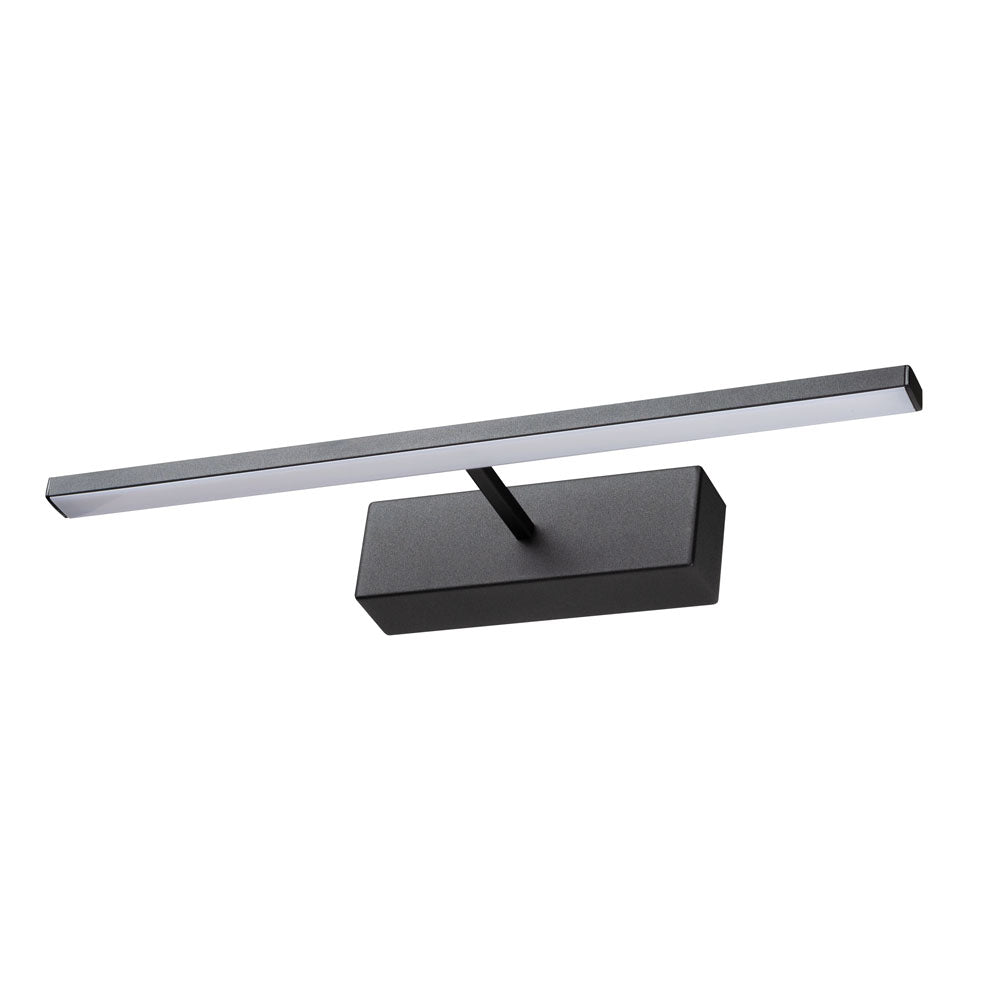 Lampa Picture LED 12W 50cm neagra Erste - vedere frontala design negru mat