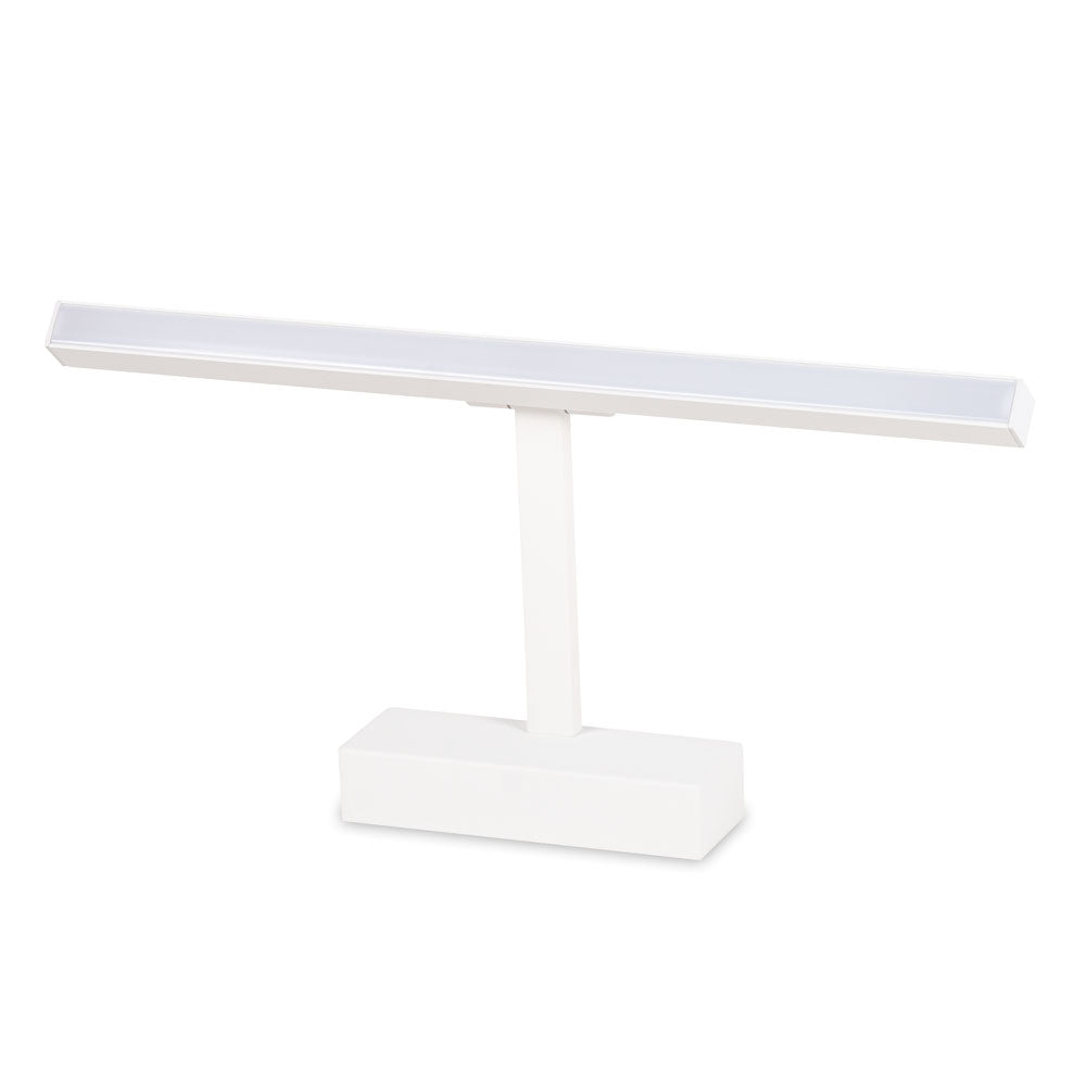 Lampa LED Wally 60cm IP44 alba Erste - montata pe perete baie iluminat uniform