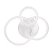 Corp iluminat plafoniera Circle LED 90W Erste 590x480x110mm alb metal acrylic
