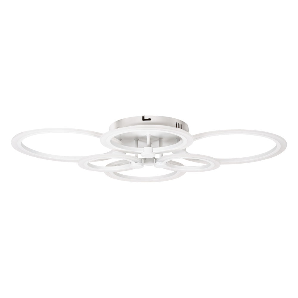Plafoniera Europe Erste LED 140W cu telecomanda 3CCT iluminat living open-space
