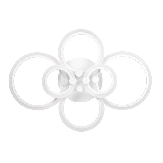 Plafoniera Europe LED 140W 3CCT Erste - vedere frontala design modern alb

